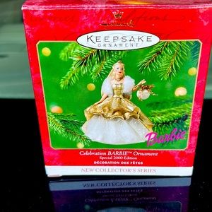 Barbie Celebration 2000 Hallmark Keepsake Ornament